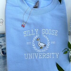 Silly goose university sweatshirt